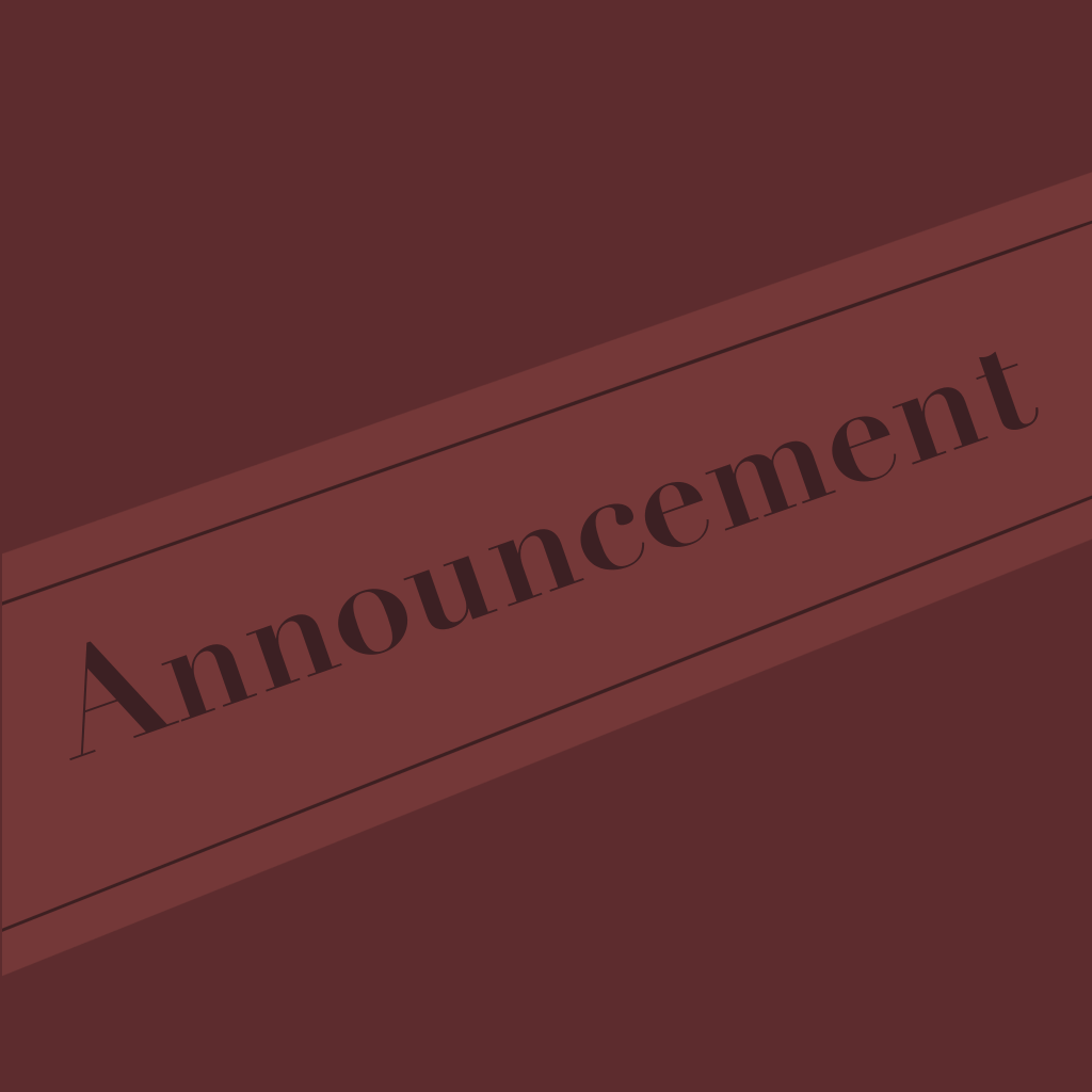 Announcement
